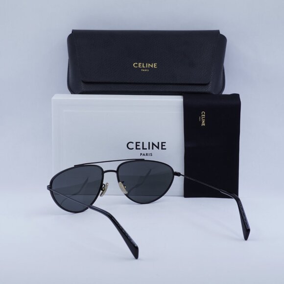 Final Price! Celine CL40077U 02A Matte Black Sunglasses - Picture 6 of 12